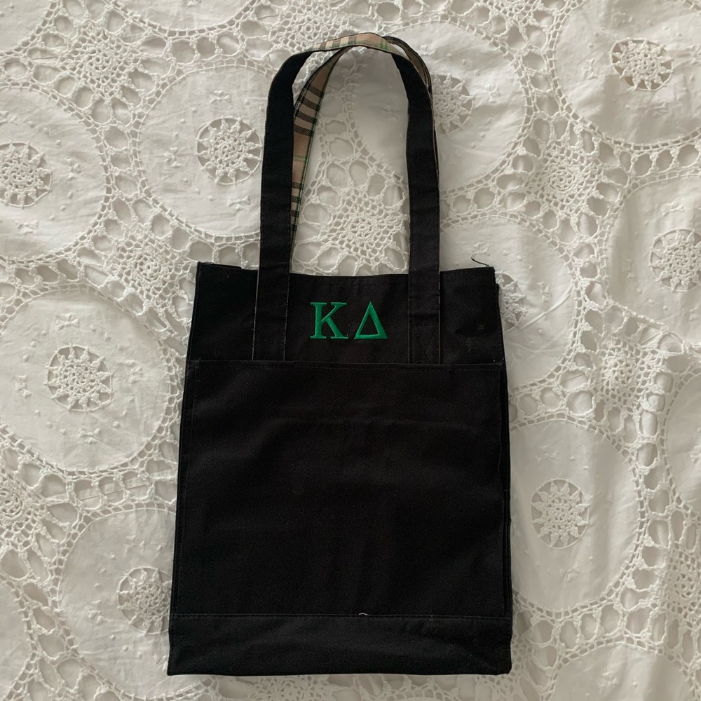 KD Kappa Delta Sorority Letters Bag
